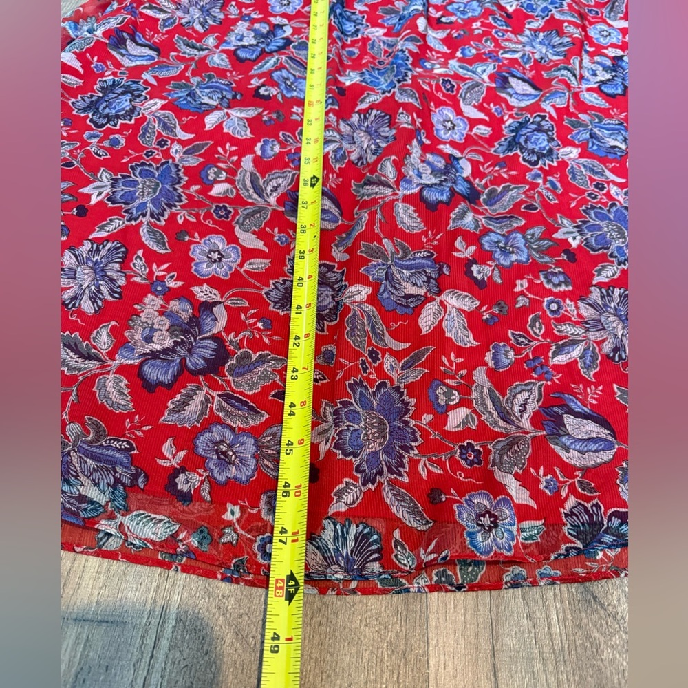 NEW ! AVA & AIDEN Floral Off-Shoulder Summer Beach Dress size L - Picture 8 of 12